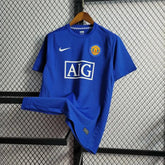 Camisa Manchester United Retrô Away 2008/09 - Torcedor Masculina Azul - Netmantos