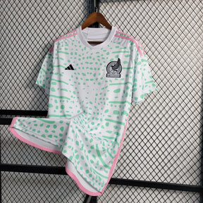 Camisa México 23/24 - Torcedor Masculina Branca - Netmantos