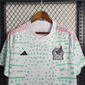 Camisa México 23/24 - Torcedor Masculina Branca - Netmantos