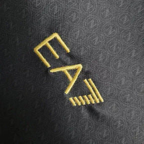 Camisa Napoli Away 23/24 - Torcedor Infantil Preta - Netmantos