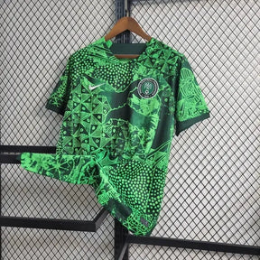 Camisa Nigéria 22/23 - Torcedor Masculina Verde - Netmantos