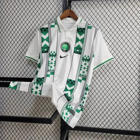 Camisa Nigéria 24/25 - Torcedor Masculina Branca - Netmantos