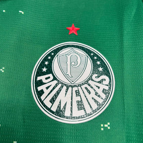 Camisa Palmeiras Edição Meio Ambiente 24/25 - Torcedor Masculina Manhcada Branca - Netmantos