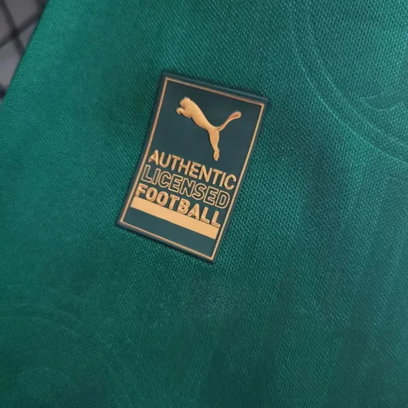 Camisa Palmeiras Home 24/25 - Jogador Masculina Verde + Patch Brasileirão e Avanti + Patrocínios - Netmantos