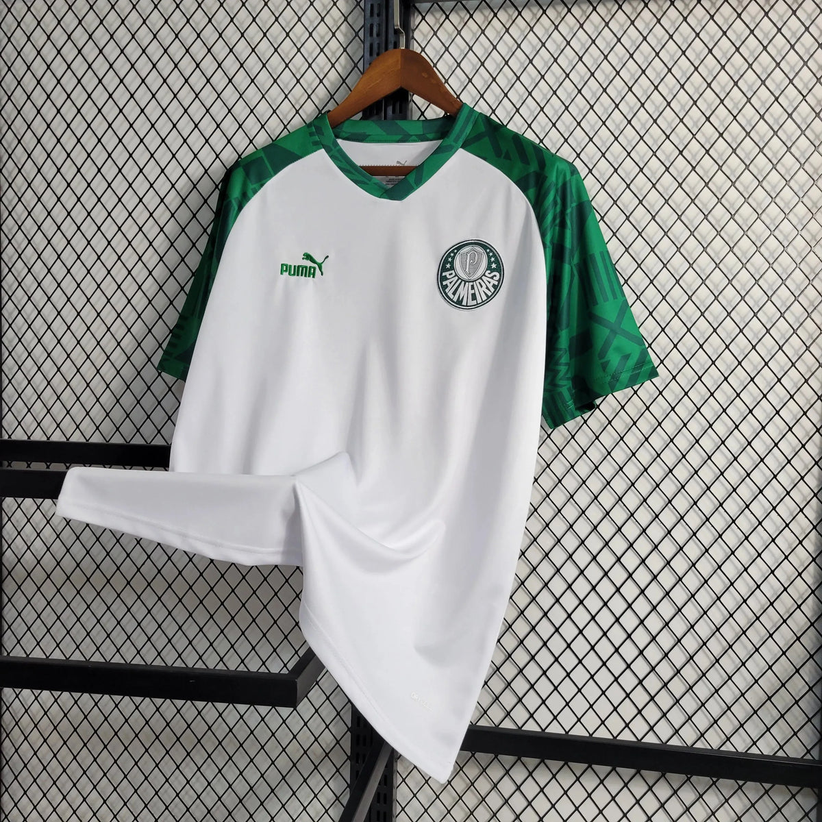 Camisa Palmeiras Treino 23/24 - Torcedor Masculina Branca - Netmantos