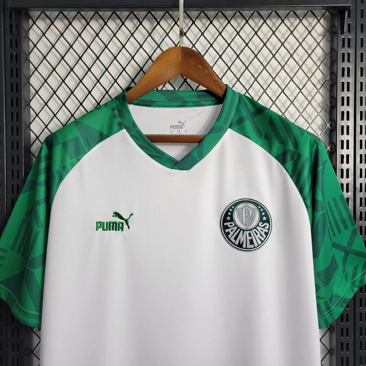 Camisa Palmeiras Treino 23/24 - Torcedor Masculina Branca - Netmantos