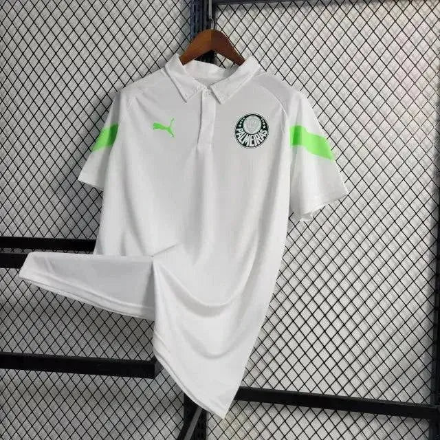 Camisa Palmeiras Treino 23/24 - Torcedor Masculina Branca - Netmantos
