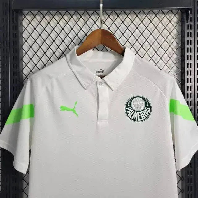 Camisa Palmeiras Treino 23/24 - Torcedor Masculina Branca - Netmantos