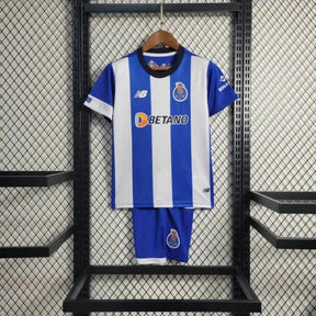 Camisa Porto Home 23/24 - Torcedor Infantil Azul e Branca - Netmantos