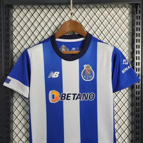 Camisa Porto Home 23/24 - Torcedor Infantil Azul e Branca - Netmantos