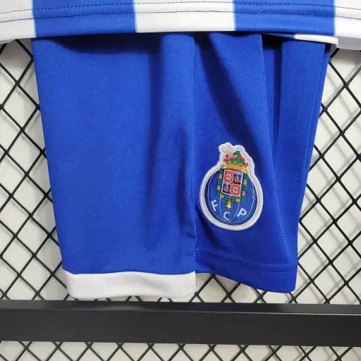 Camisa Porto Home 23/24 - Torcedor Infantil Azul e Branca - Netmantos