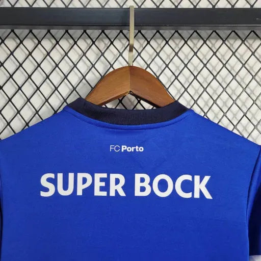 Camisa Porto Home 23/24 - Torcedor Infantil Azul e Branca - Netmantos
