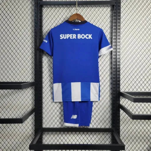 Camisa Porto Home 23/24 - Torcedor Infantil Azul e Branca - Netmantos