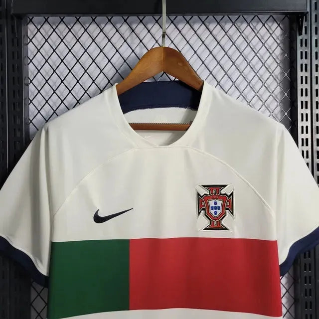 Camisa Portugal Away 22/23 - Torcedor Masculina Branca - Netmantos