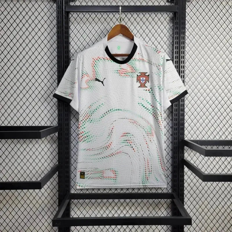 Camisa Portugal Away 25/26 - Torcedor Masculina Branca - Netmantos