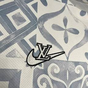 Camisa Portugal Edição Louis Vuitton 24/25 - Torcedor Masculina Branca - Netmantos