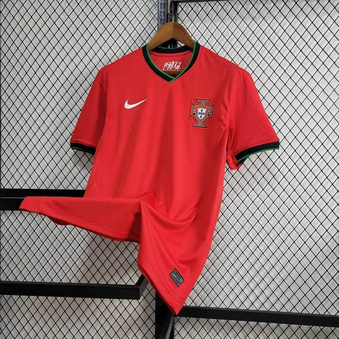 Camisa Portugal Home 24/25 - Torcedor Masculina Vermelha - Netmantos