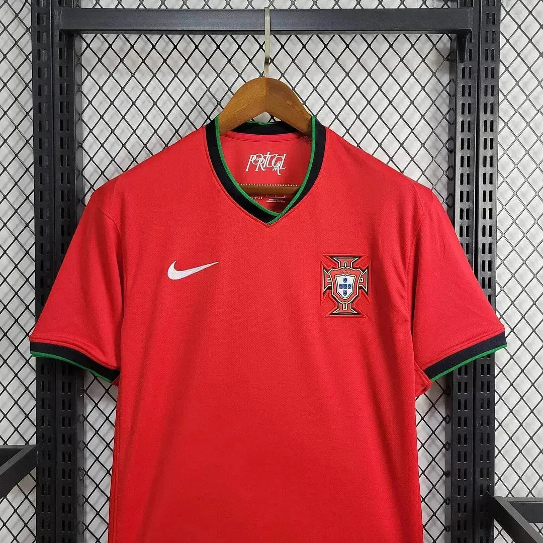 Camisa Portugal Home 24/25 - Torcedor Masculina Vermelha - Netmantos