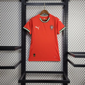 Portugal Home Shirt 25/26 - Women's Fan Shirt Red