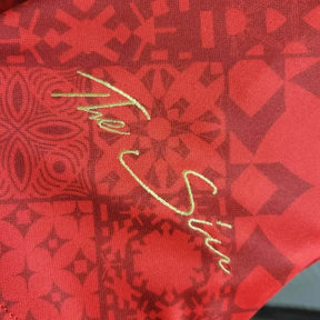 Camisa Portugal “The Siu” - Torcedor Masculina Vermelha Comma Football - Netmantos