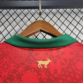 Camisa Portugal “The Siu” - Torcedor Masculina Vermelha Comma Football - Netmantos