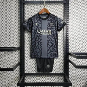 Camisa PSG Away 23/24 - Torcedor Infantil Preta - Netmantos