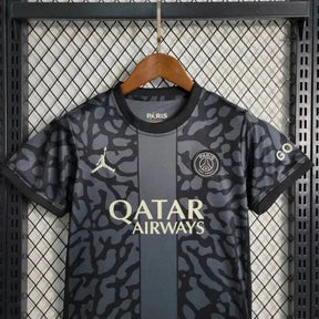 Camisa PSG Away 23/24 - Torcedor Infantil Preta - Netmantos