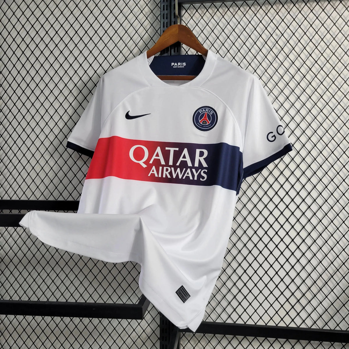 Camisa PSG Away 23/24 - Torcedor Masculina Branca - Netmantos