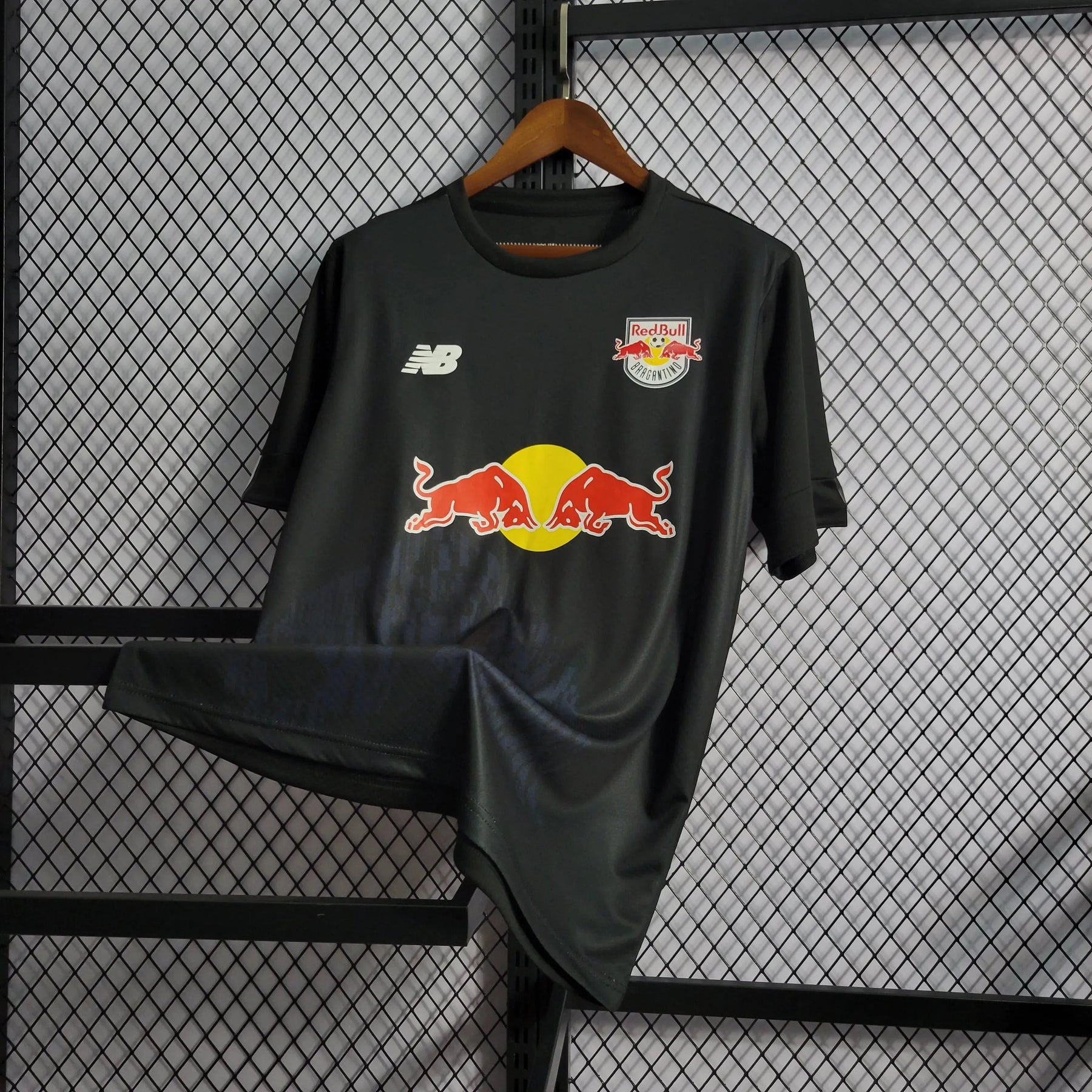 Camisa RB Bragantino Home 22/23 - Torcedor Masculina Preta - Netmantos