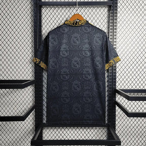 Camisa Real Madrid Concept 23/24 - Torcedor Masculina Preta - Netmantos