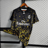 Camisa Real Madrid Edição Especial 20/21 - Torcedor Masculina Preta e Amarela - Netmantos