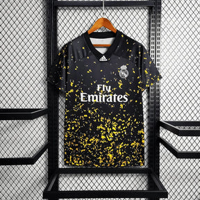 Camisa Real Madrid Edição Especial 20/21 - Torcedor Masculina Preta e Amarela - Netmantos