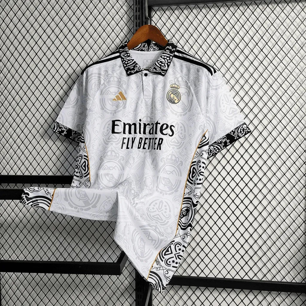Camisa Real Madrid Edição Especial 23/24 - Torcedor Masculina Branca - Netmantos