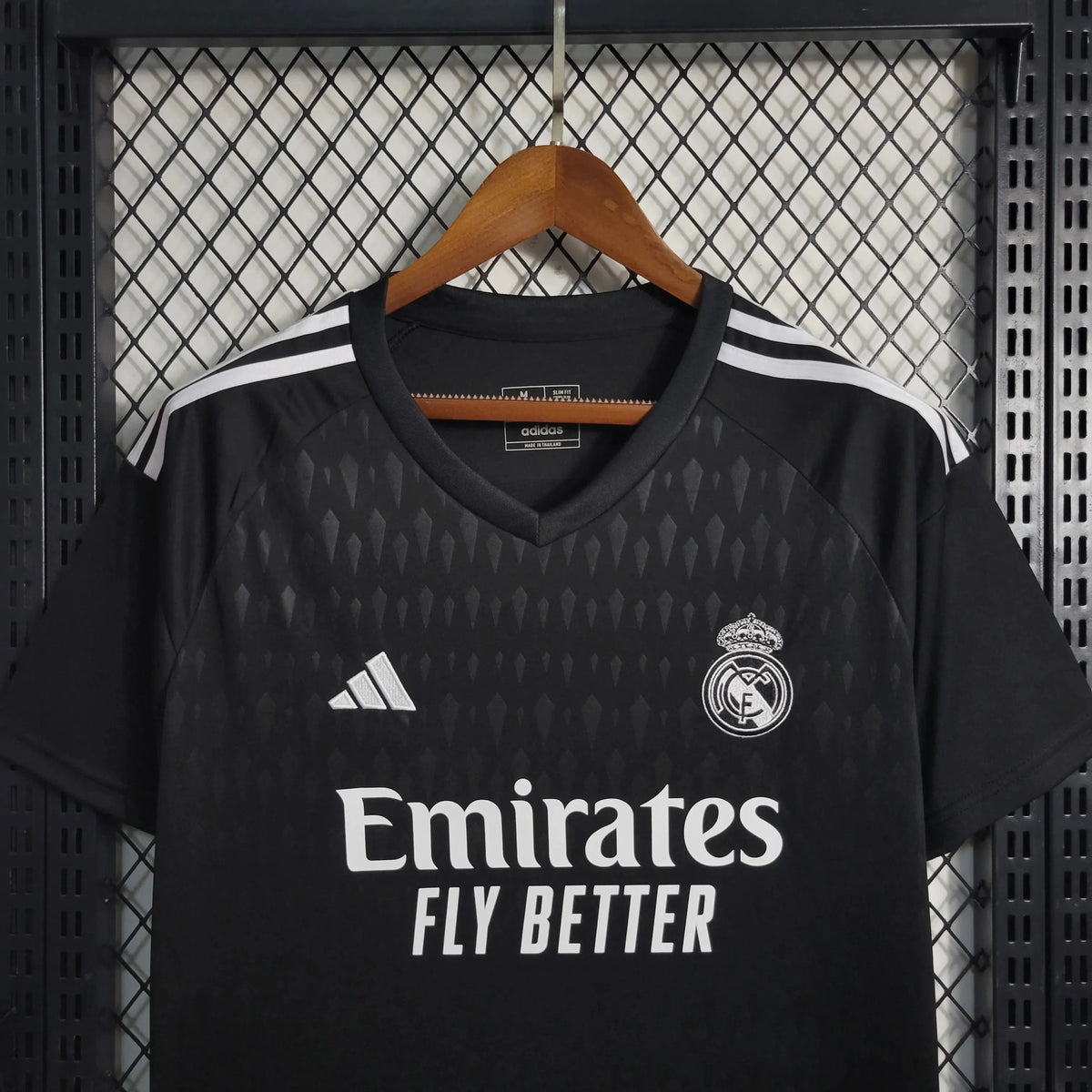 Camisa Real Madrid Goleiro 23/24 - Torcedor Masculina Preta - Netmantos