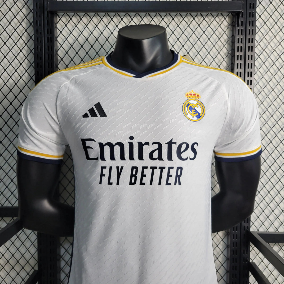 Camisa Real Madrid Home 23/24 - Jogador Masculina Branca - Netmantos
