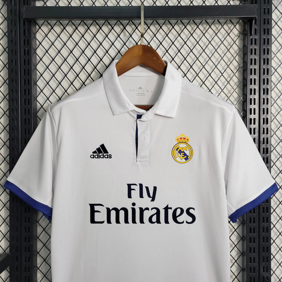 Camisa Real Madrid Retrô 16/17 - Torcedor Masculina Branca - Netmantos