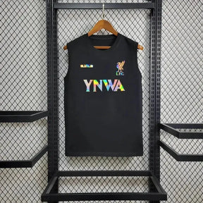 Camisa Regata Liverpool YNWA 24/25 - Torcedor Masculina Refletiva Preta - Netmantos
