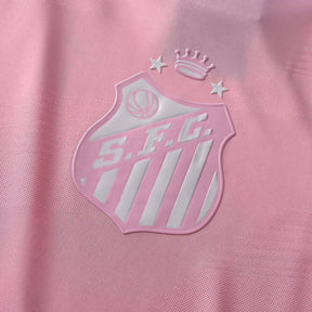Camisa Santista X Lana Del Rey - Torcedor Unissex Rosa - Netmantos