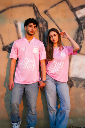 Camisa Santista X Lana Del Rey - Torcedor Unissex Rosa - Netmantos
