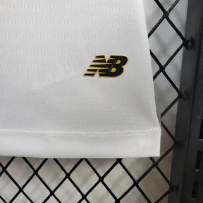 Camisa São Paulo Home 24/25 - Torcedor Feminina New Balance Branca + Patch Copa do Brasil - Netmantos
