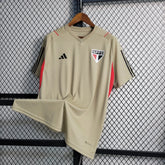 Camisa São Paulo Treino 23/24 - Torcedor Masculina Bege - Netmantos
