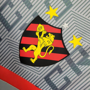 Camisa Sport Club Recife Treino 23/24 - Torcedor Masculina Cinza - Netmantos