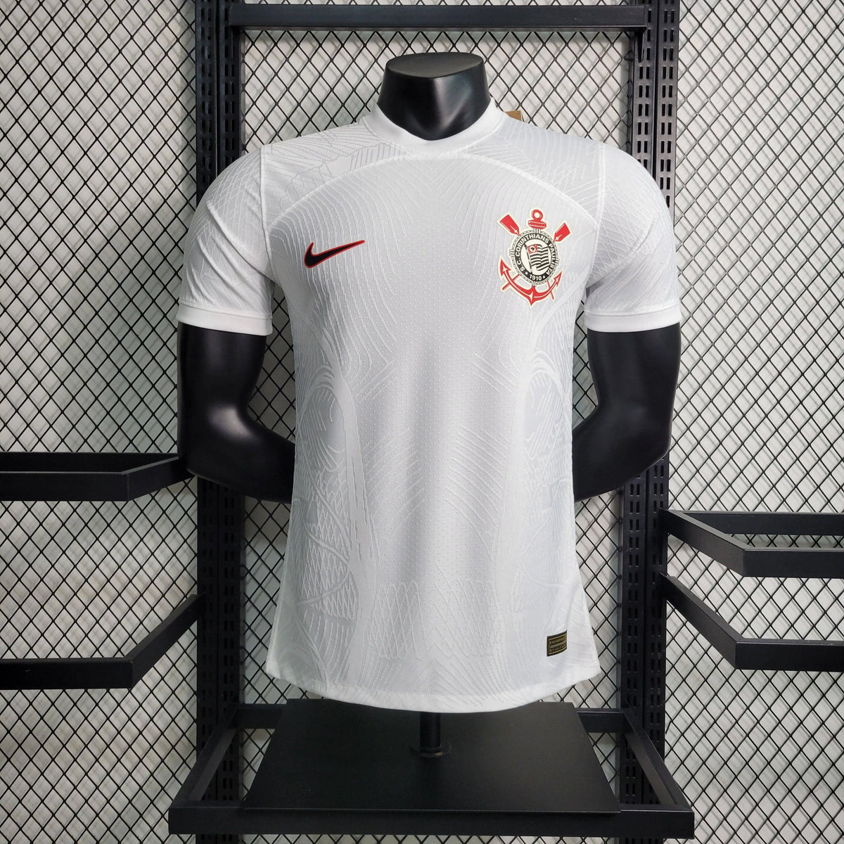 Camisa Timão  Home 23/24 - Jogador Masculina Branca - Netmantos