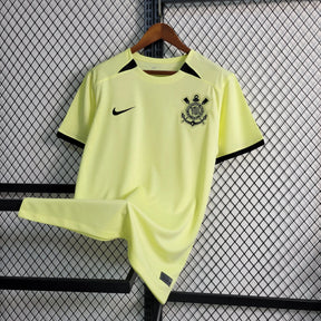 Camisa Timão Treino 23/24 - Torcedor Masculina Amarela - Netmantos