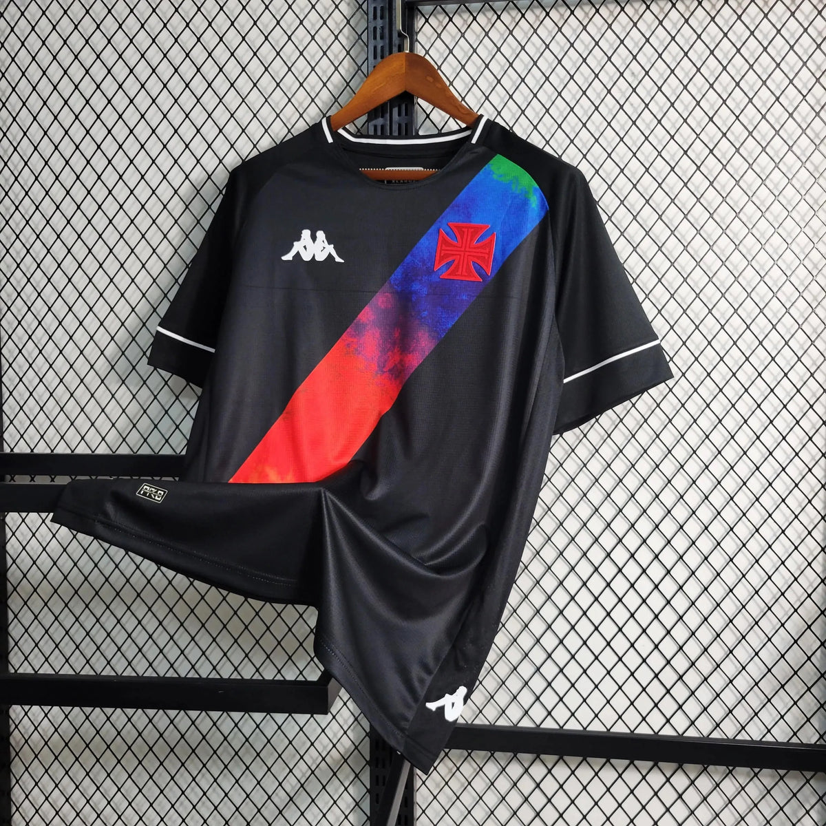 Camisa Vasco Edição Especial LGBT 21/22 - Torcedor Masculina Preta - Netmantos