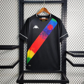 Camisa Vasco Edição Especial LGBT 21/22 - Torcedor Masculina Preta - Netmantos