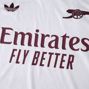 Arsenal Third Away Shirt 25/26 - Men's White Fan Shirt