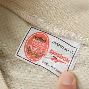 Liverpool Retro Away Shirt 1996/97 - Men's Supporter Beige
